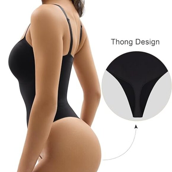 Sculpting Bodysuit for Women Tummy Control Seamless Shapewear Body Shaper（S/XS) - Picture 3 of 11